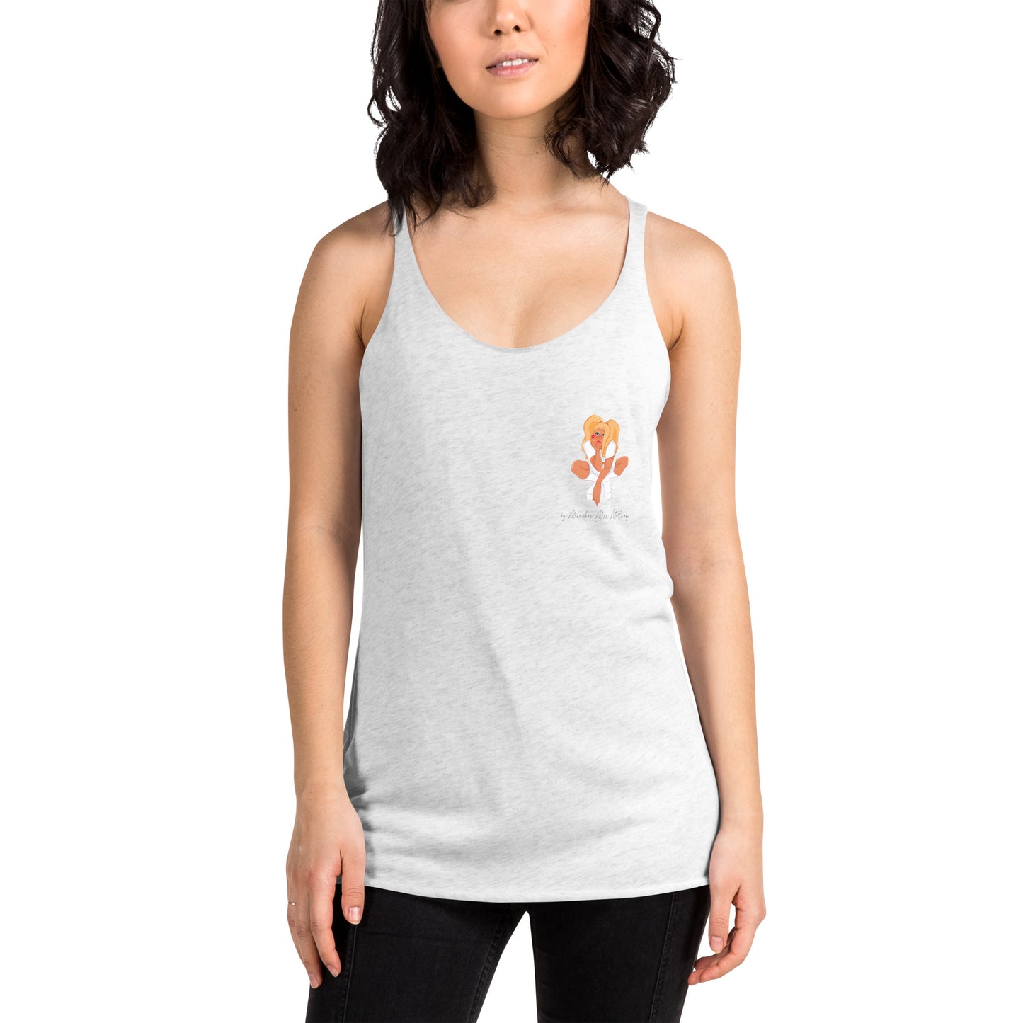 Poppy - Racerback Tank-Top für Damen - Marvelous Miss McCray