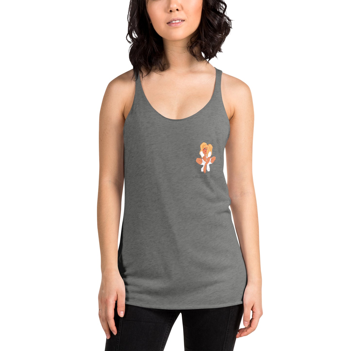 Poppy - Racerback Tank-Top für Damen - Marvelous Miss McCray