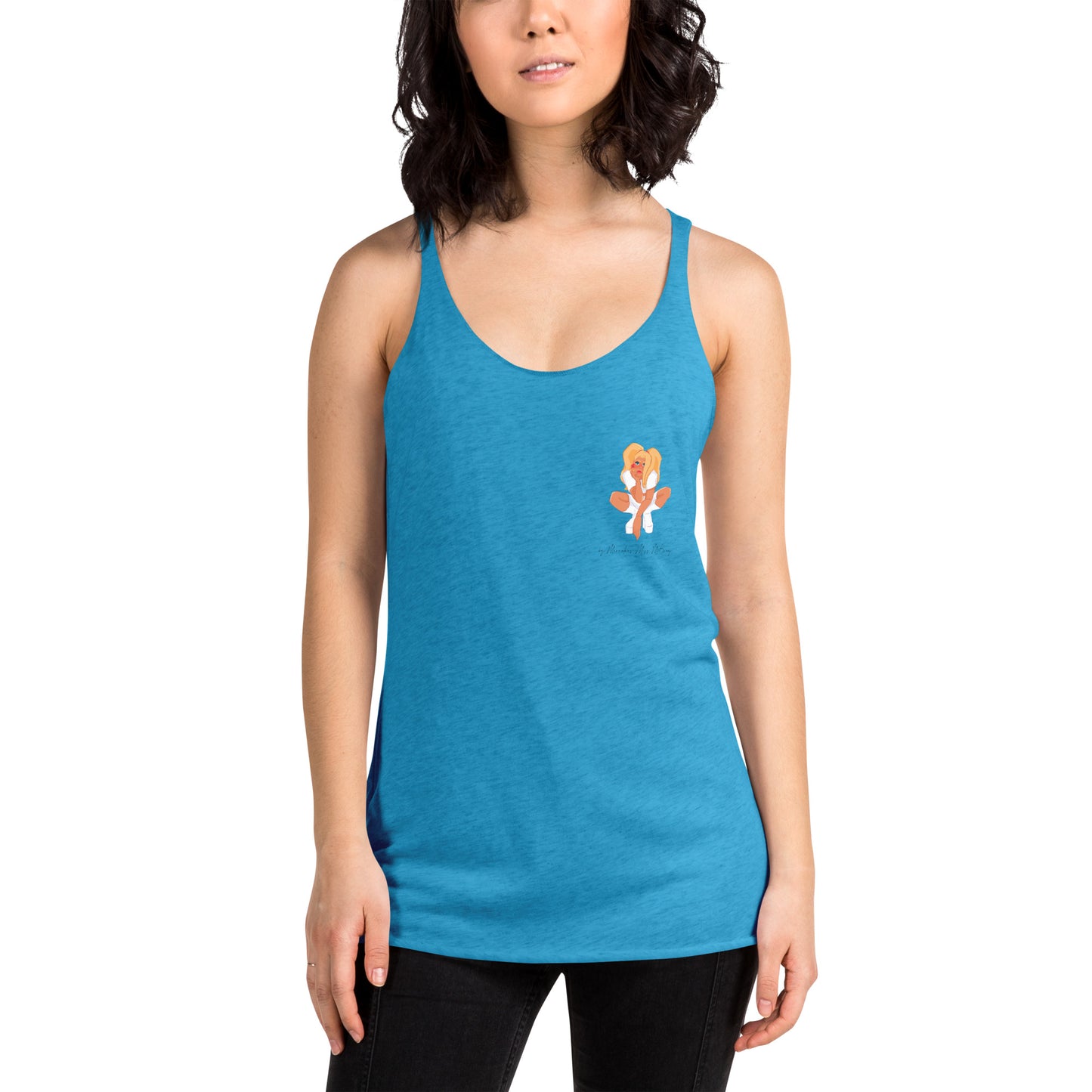 Poppy - Racerback Tank-Top für Damen - Marvelous Miss McCray