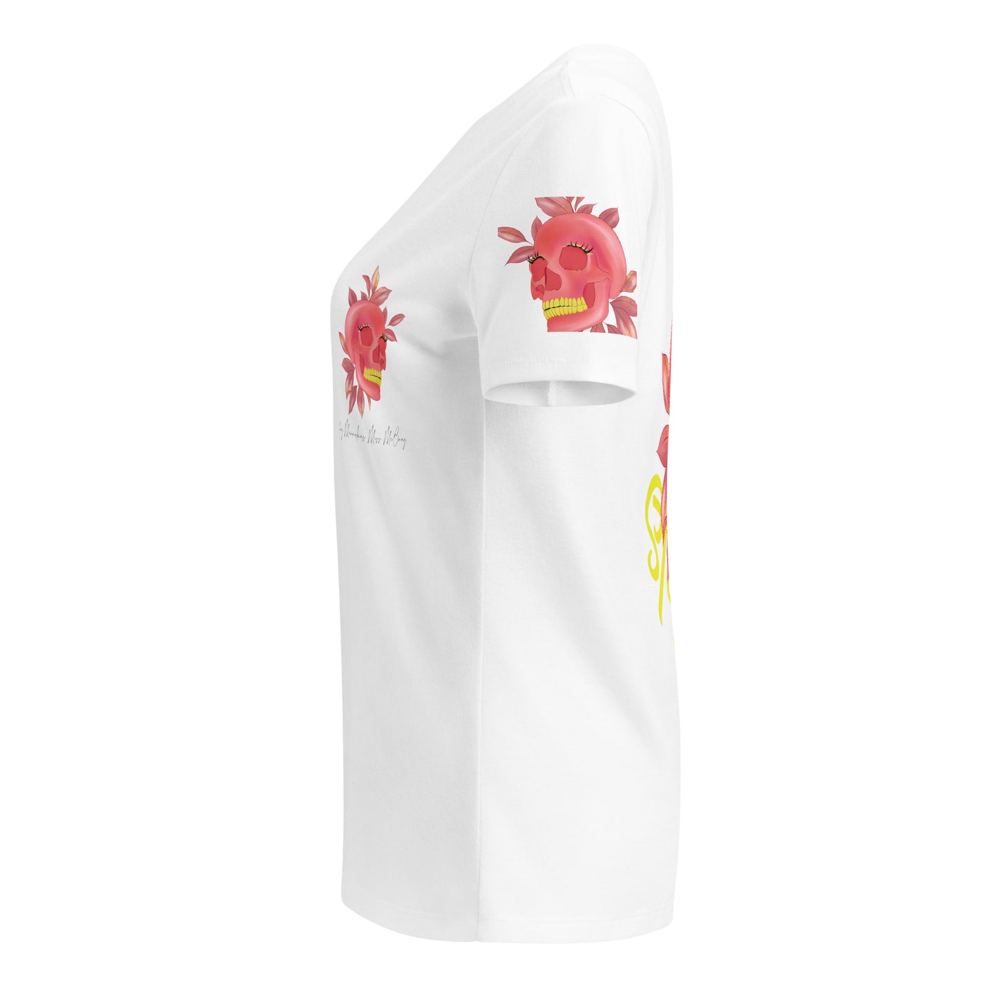Stay wild - Lockeres Damen T-Shirt mit V-Ausschnitt - Marvelous Miss McCray