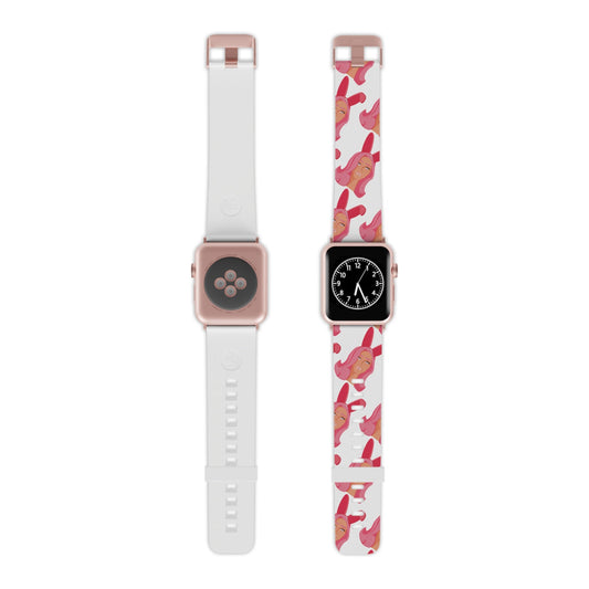 Honey Bunny Watch Band for Apple Watch Printify