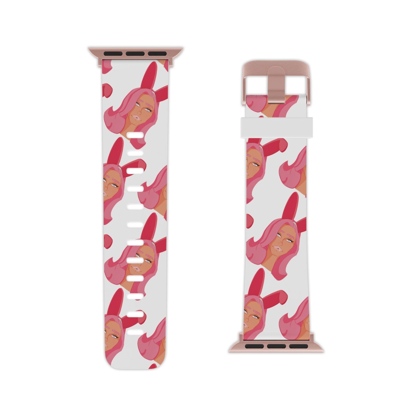 Honey Bunny Watch Band for Apple Watch Printify