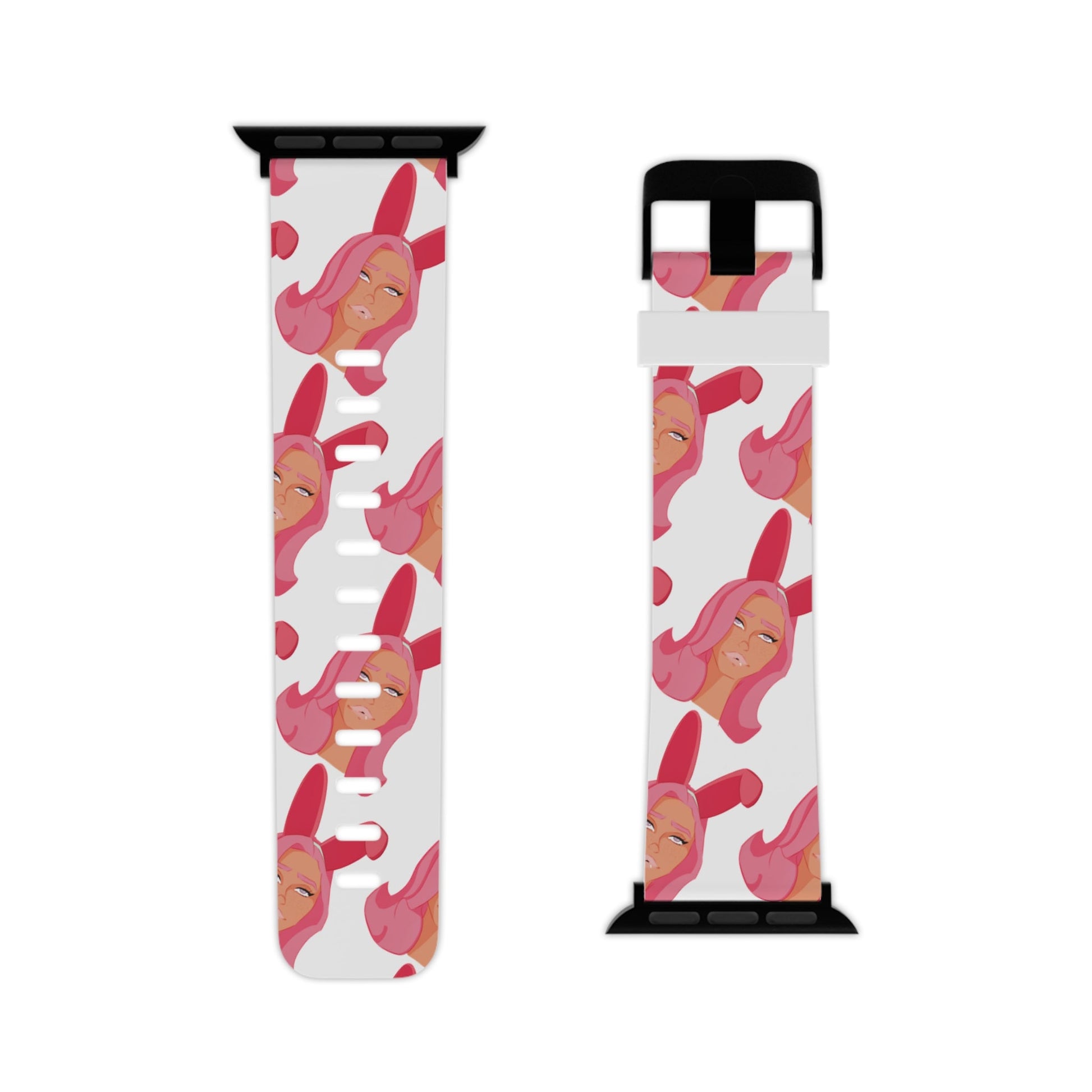 Honey Bunny Watch Band for Apple Watch Printify