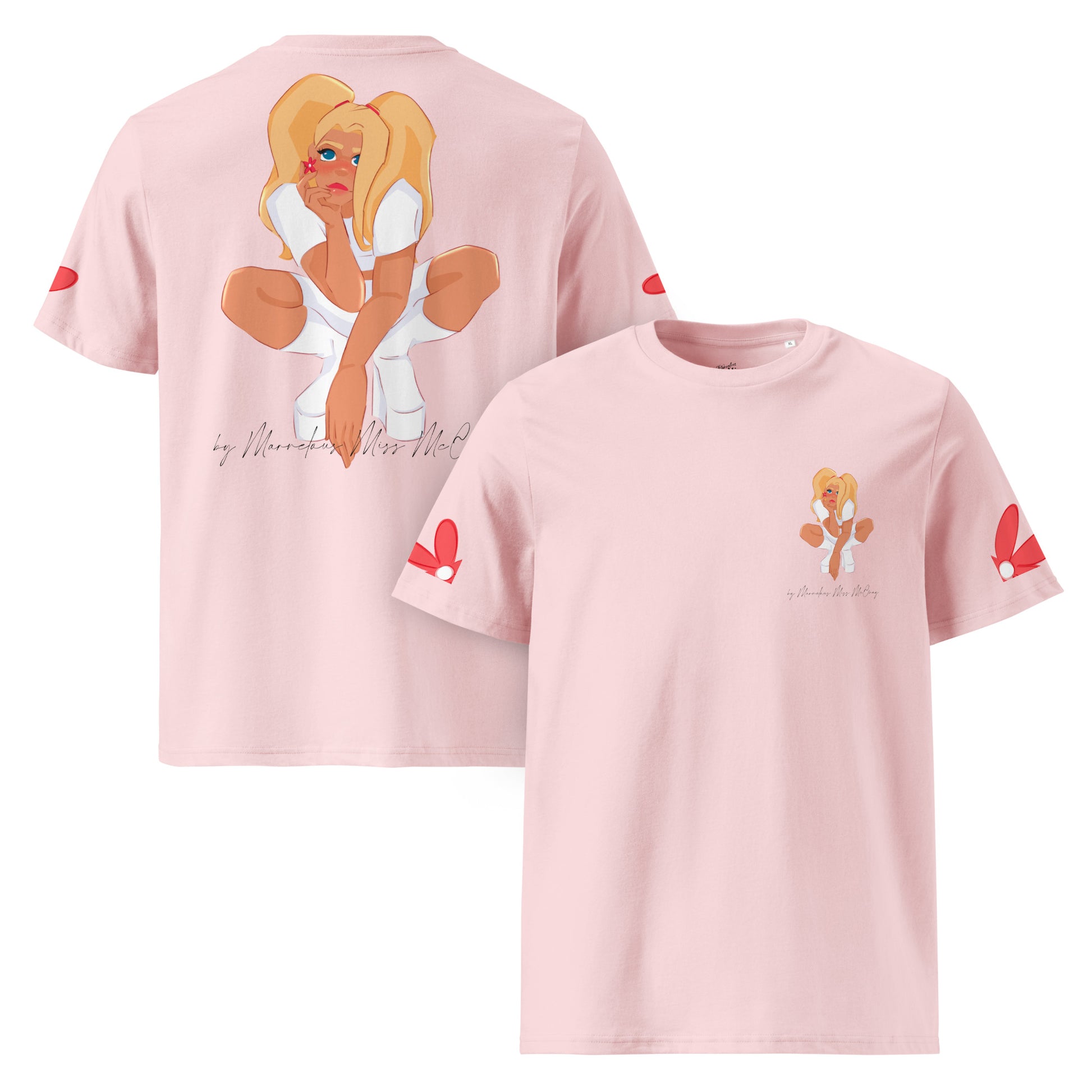Poppy - Unisex-Bio-Baumwoll-T-Shirt - Marvelous Miss McCray