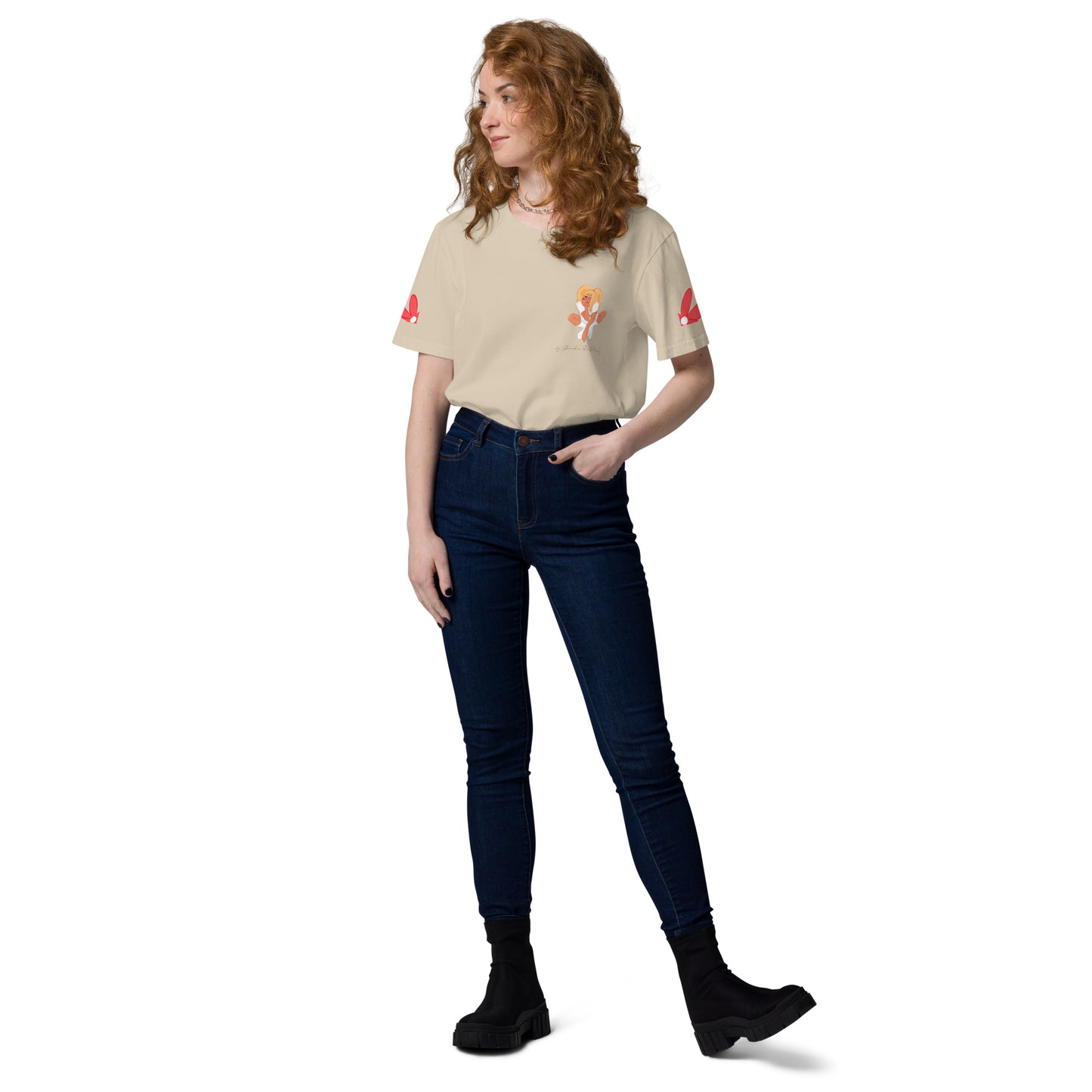 Poppy - Unisex-Bio-Baumwoll-T-Shirt - Marvelous Miss McCray