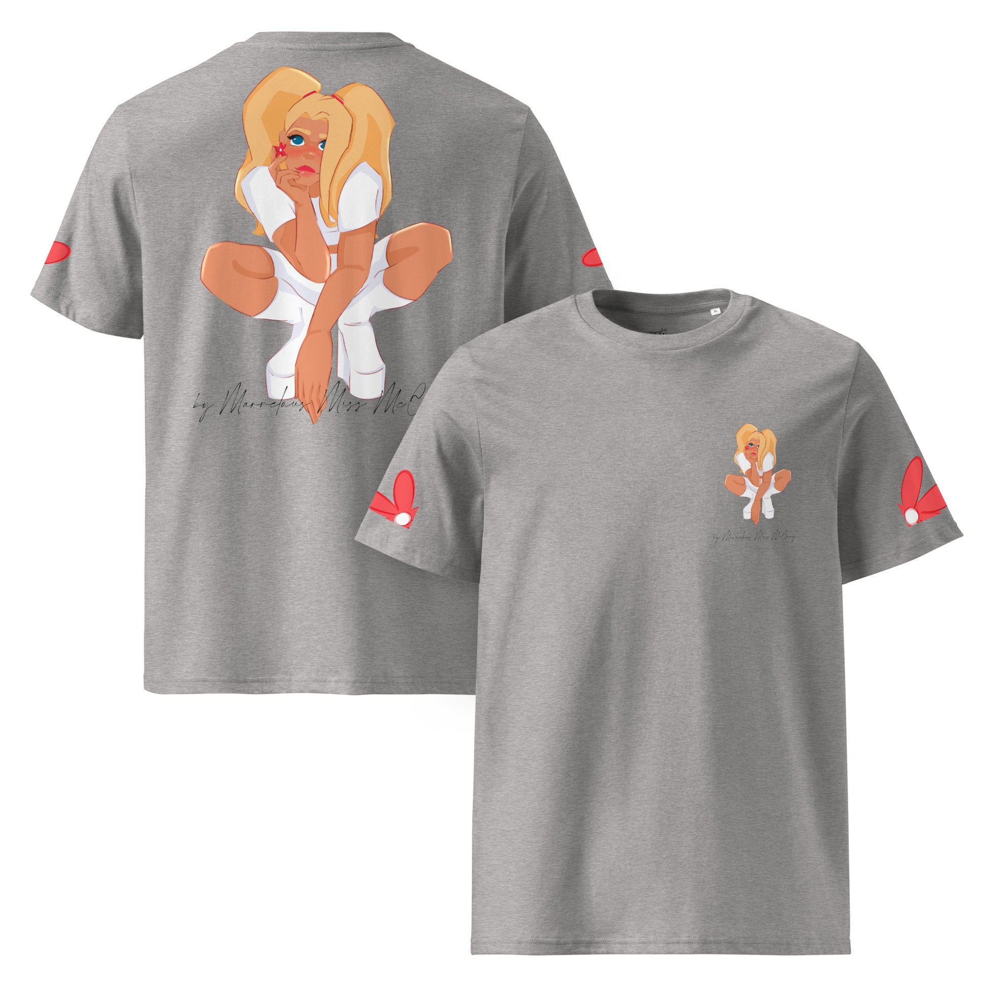 Poppy - Unisex-Bio-Baumwoll-T-Shirt - Marvelous Miss McCray