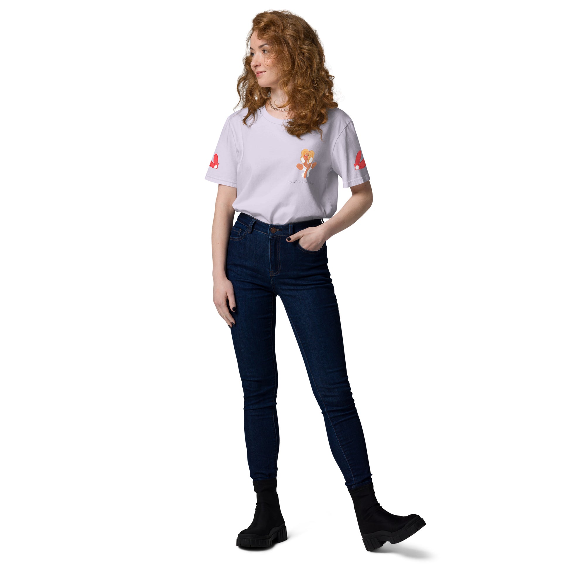 Poppy - Unisex-Bio-Baumwoll-T-Shirt - Marvelous Miss McCray