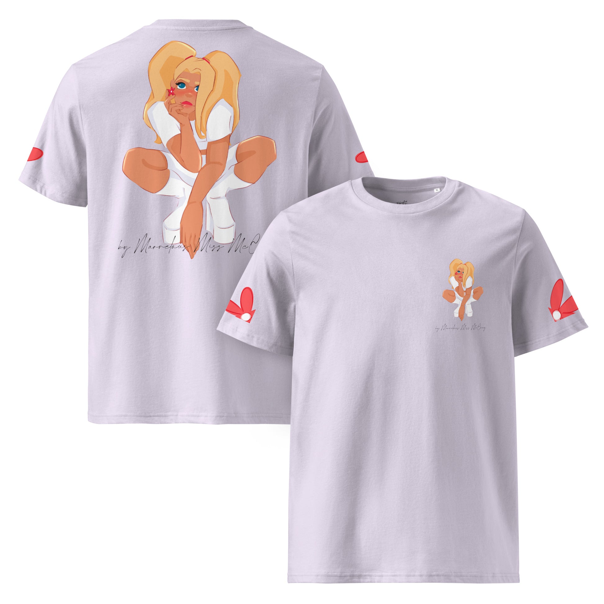 Poppy - Unisex-Bio-Baumwoll-T-Shirt - Marvelous Miss McCray