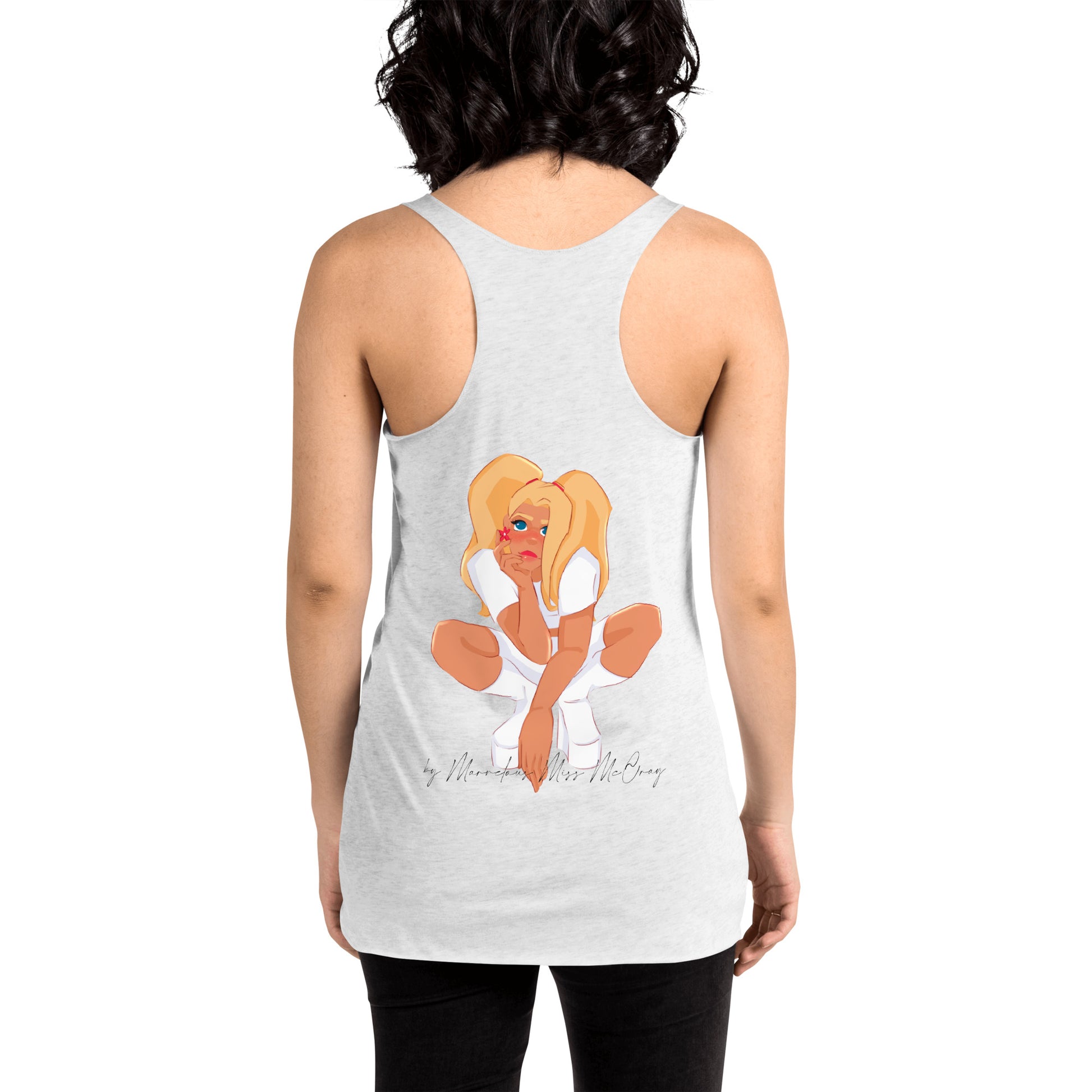 Poppy - Racerback Tank-Top für Damen - Marvelous Miss McCray