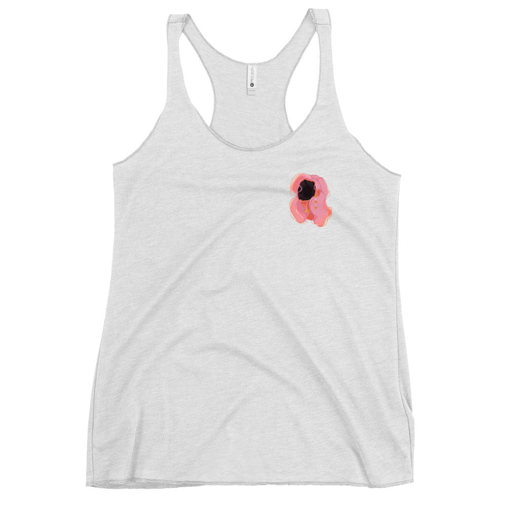 Fade Racerback Tank-Top hand designed by Marvelous Ms. Mc. - Marvelous Miss McCray