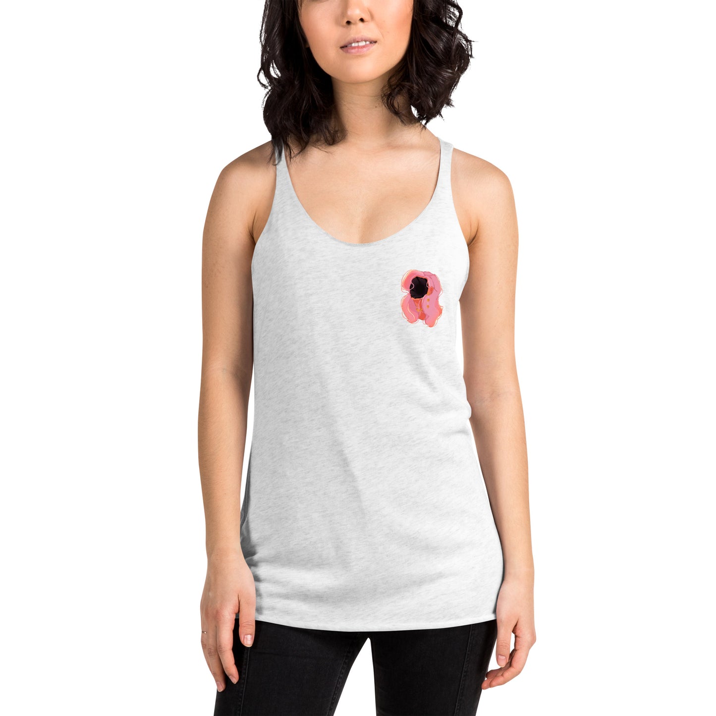 Fade Racerback Tank-Top hand designed by Marvelous Ms. Mc. - Marvelous Miss McCray