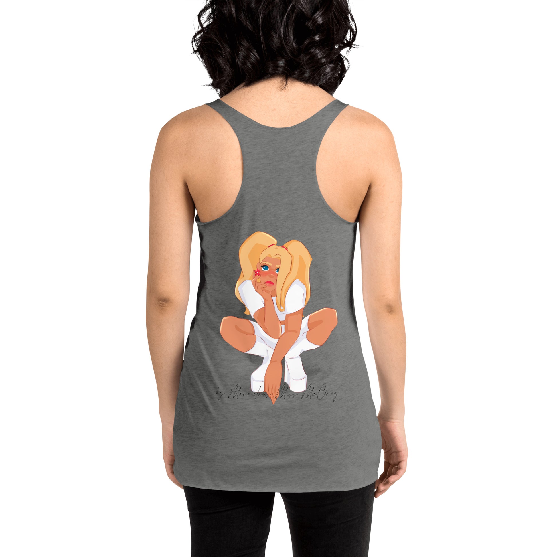 Poppy - Racerback Tank-Top für Damen - Marvelous Miss McCray