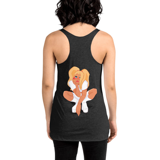 Poppy - Racerback Tank-Top für Damen - Marvelous Miss McCray